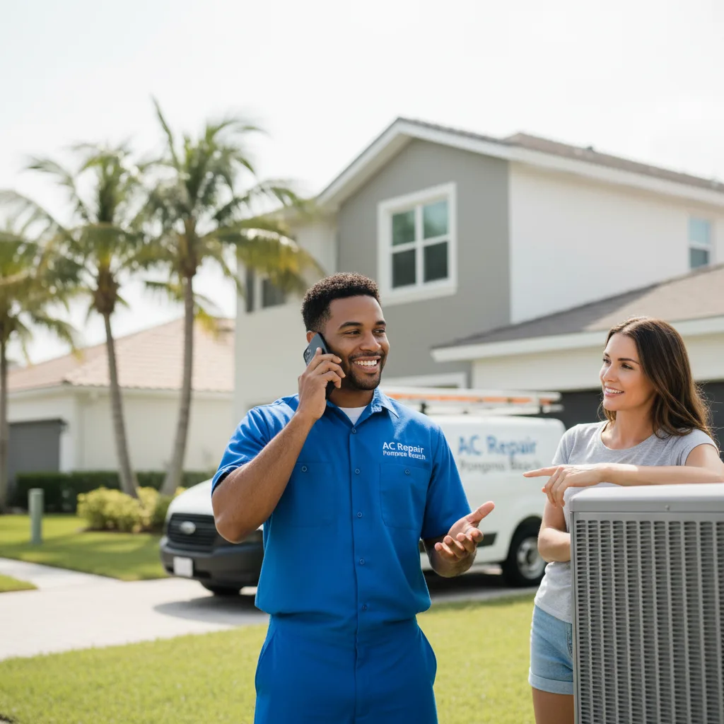 AC Repair Pompano Beach customer support in Bunker Hill